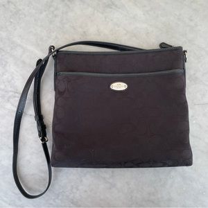 Black Coach Crossbody Bag